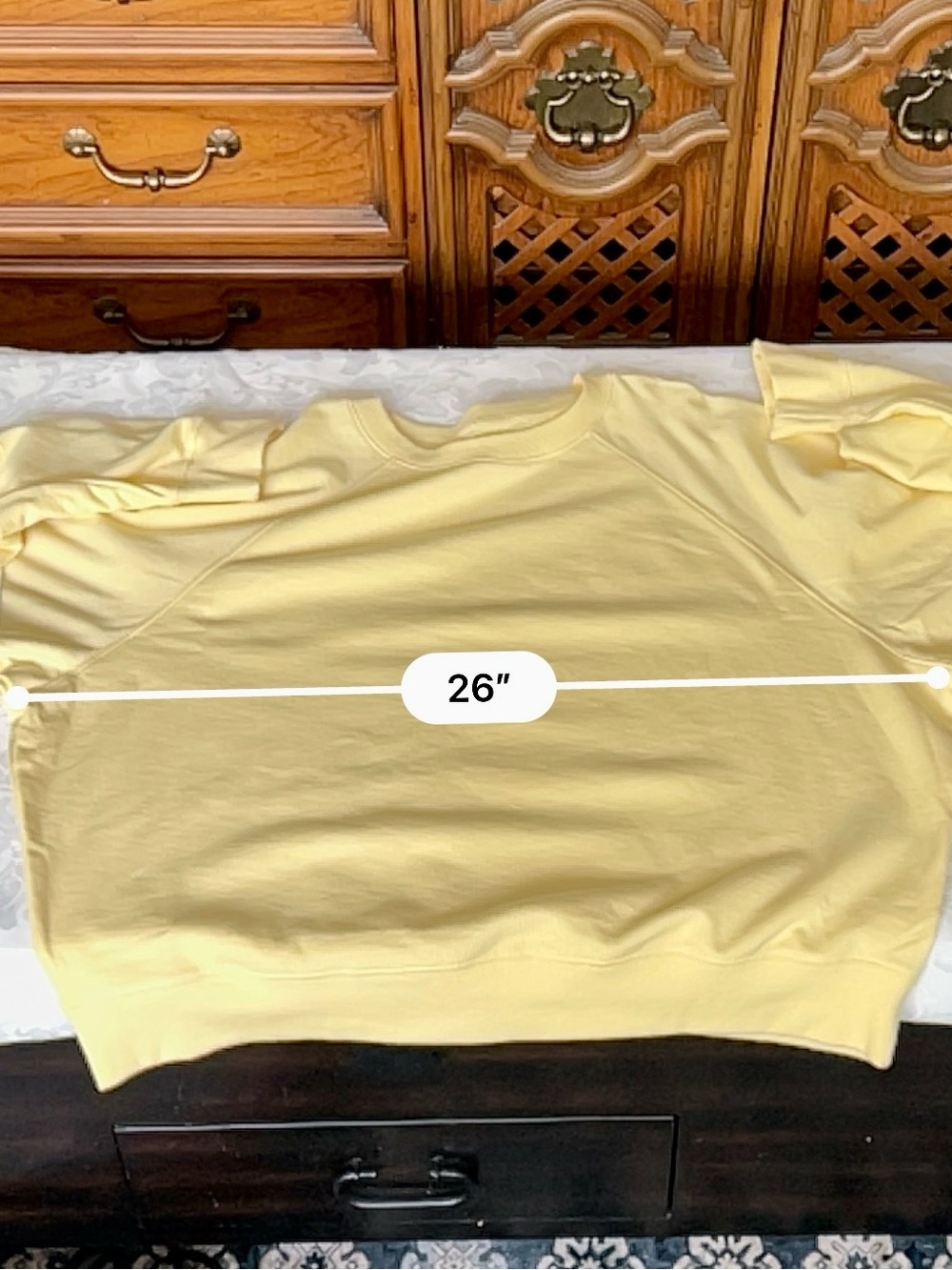 Old Navy Socomfy Terry Oversized Raglan Sweatshirt - Picture 7 of 7